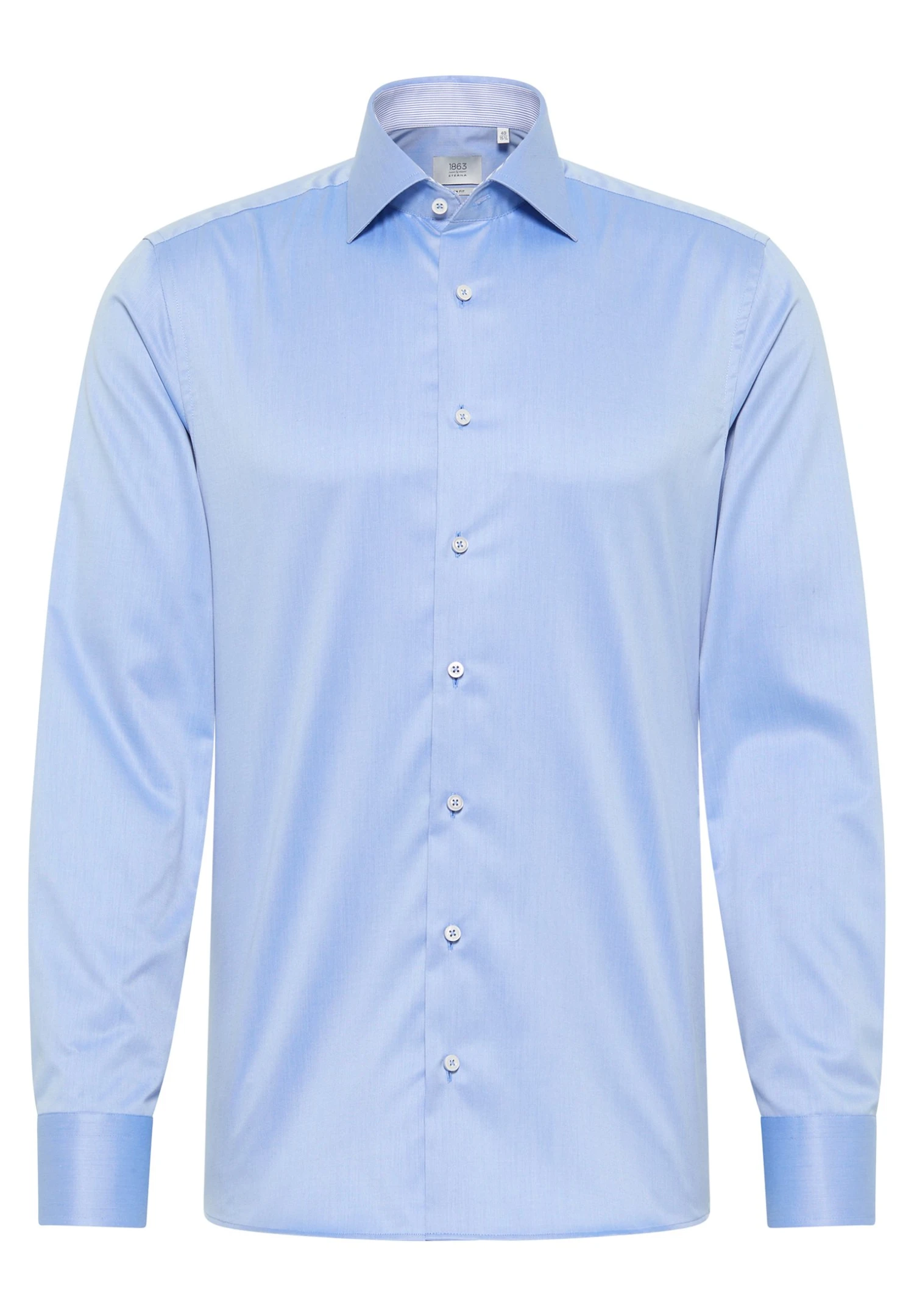 Eterna Slim Fit - Zakelijk Overhemd - Mittelblau 6 Eterna Slim Fit - Zakelijk Overhemd - Mittelblau - Afbeelding 4