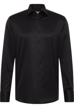 Eterna Unifarbenes Gentle Modern Fit - Zakelijk Overhemd - Schwarz -Eterna eea33d8d1d19438a93034da6cde48f98