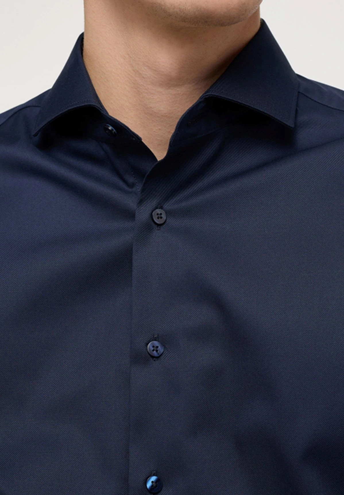 Eterna Slim Fit - Overhemd - Dark Navy 3 Eterna Slim Fit - Overhemd - Dark Navy