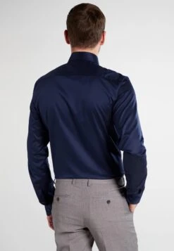 Eterna Langarm- Zakelijk Overhemd - Marine 9 Eterna Langarm- Zakelijk Overhemd - Marine -Eterna f0fff82e53264e89a22bfd886b84bbc5