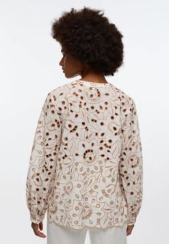 Eterna Lochstickerei - Blouse - Weiß 8 Eterna Lochstickerei - Blouse - Weiß -Eterna f26b461842d7406dbb1ceaa087c7752c