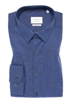 Eterna Struktur Slim - Zakelijk Overhemd - Blau 12 Eterna Struktur Slim - Zakelijk Overhemd - Blau -Eterna f4d3a87f73e341358e5b9c3a817a1267