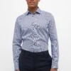 Eterna Print - Overhemd - Blau 2 Eterna Print - Overhemd - Blau -Eterna f58866c77a044cbcac28b68a8fc58616