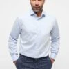 Eterna Modern Fit - Zakelijk Overhemd - Himmelblau -Eterna f59af7182c2f482699613f3880bed683