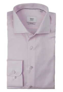 Eterna Slim Fit- Overhemd - Rosa - Lila