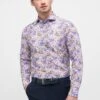 Eterna Slim Fit - Overhemd - Lila 1 Eterna Slim Fit - Overhemd - Lila -Eterna f691f94c7c2f40d980c67d754fa9a6e4