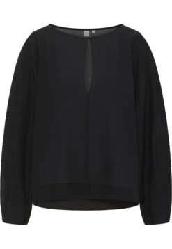 Eterna Loose Fit - Blouse - Schwarz 10 Eterna Loose Fit - Blouse - Schwarz -Eterna f71c30085f3a4c70b59e1aef39f2ac3f