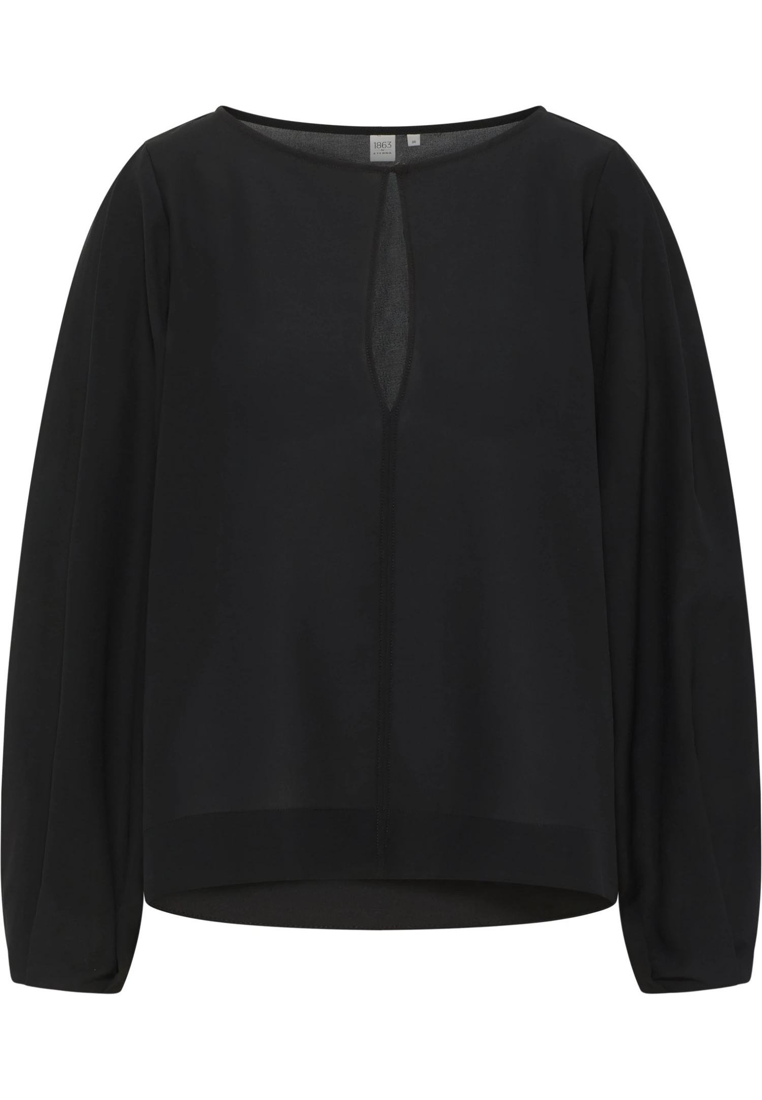 Eterna Loose Fit - Blouse - Schwarz 6 Eterna Loose Fit - Blouse - Schwarz - Afbeelding 4