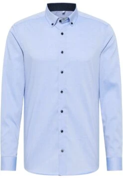 Eterna Unifarbenes Pinpoint - Overhemd - Blau 11 Eterna Unifarbenes Pinpoint - Overhemd - Blau -Eterna f7216c31ccb84b5ca118738bd934177f