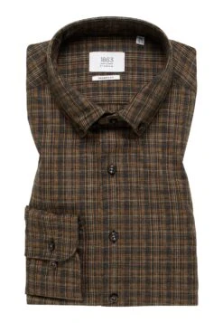 Eterna KariertesTailoring Modern Fit - Overhemd - Schwarz 13 Eterna KariertesTailoring Modern Fit - Overhemd - Schwarz -Eterna f79b8c38e18b46049883c16f8dee68ef