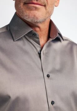 Eterna Comfort Fit - Zakelijk Overhemd - Taupe 10 Eterna Comfort Fit - Zakelijk Overhemd - Taupe -Eterna f86939032099491f8080c1928e6eba09