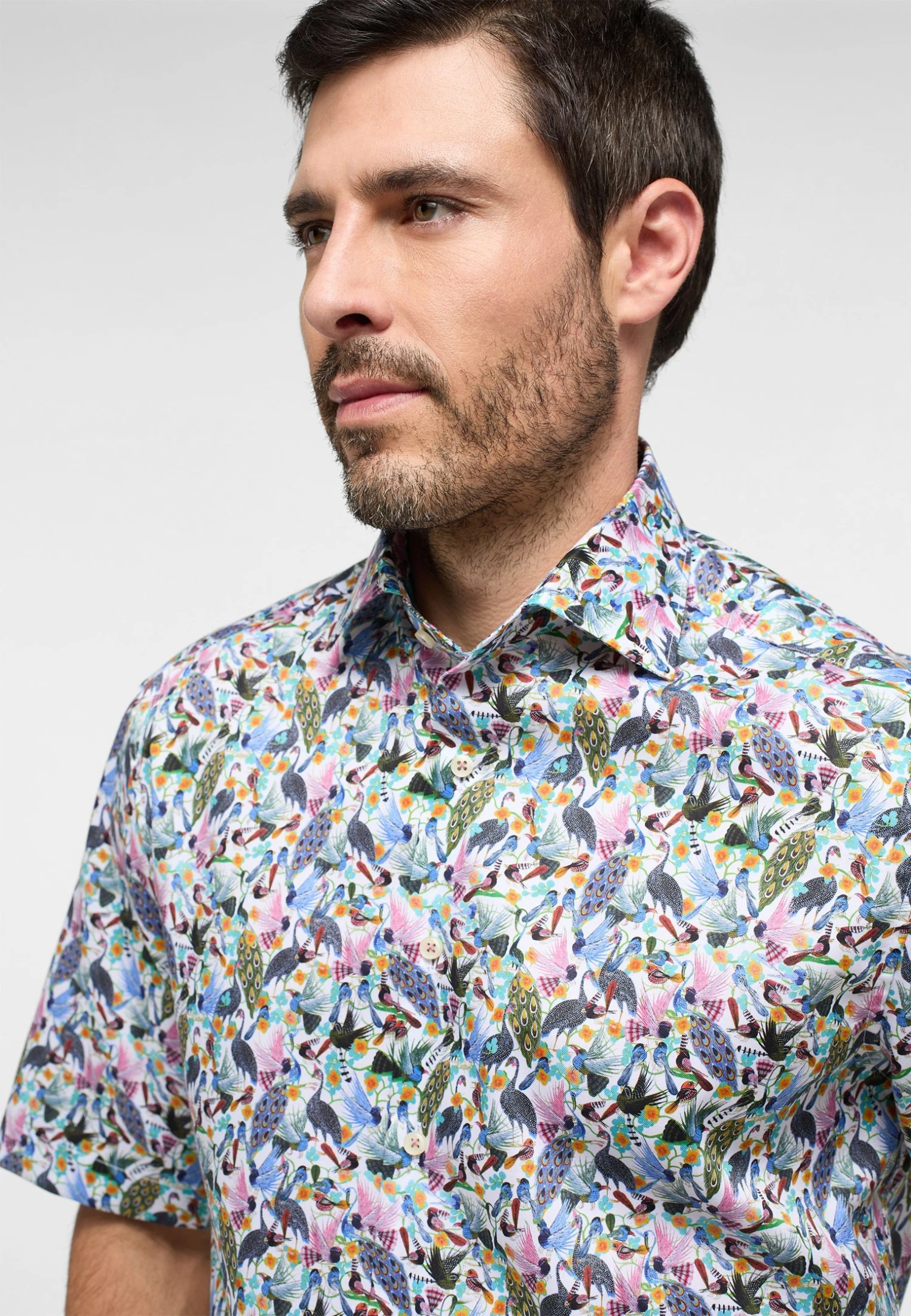 Eterna Comfort Fit - Overhemd - Grün 5 Eterna Comfort Fit - Overhemd - Grün - Afbeelding 3