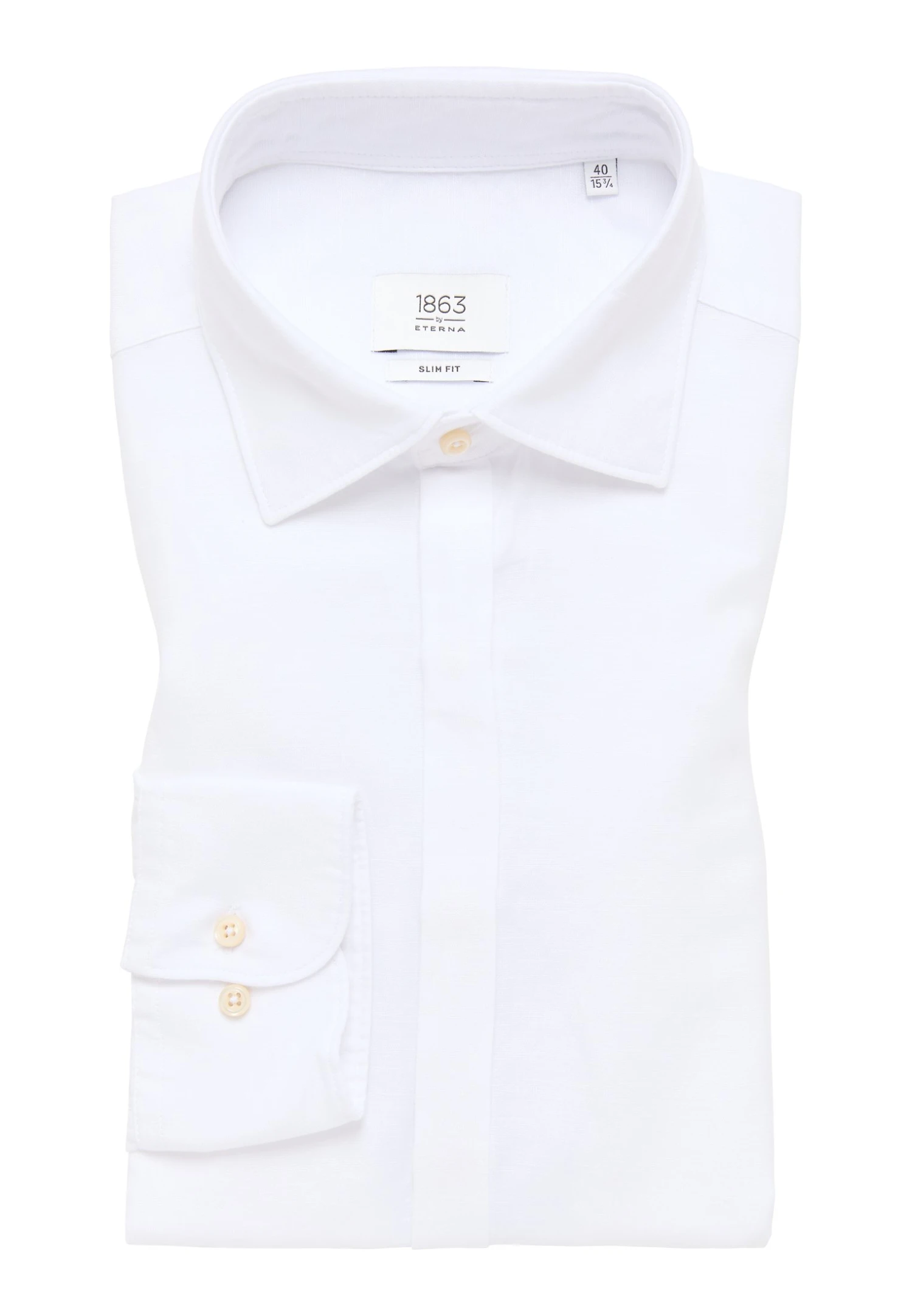 Eterna Zakelijk Overhemd - Weiß 7 Eterna Zakelijk Overhemd - Weiß - Afbeelding 5