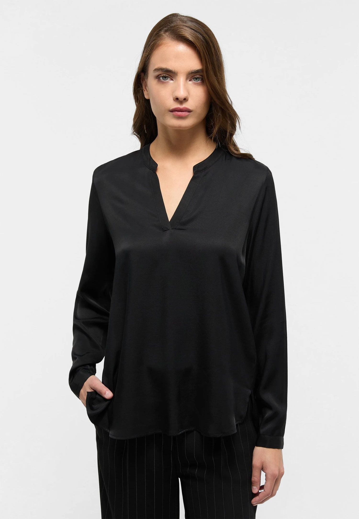Eterna Modern Classic - Blouse - Schwarz 3 Eterna Modern Classic - Blouse - Schwarz