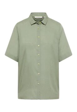 Eterna Overhemdblouse - Khaki -Eterna fb870cb11b0a41c3af781479ed384bb5