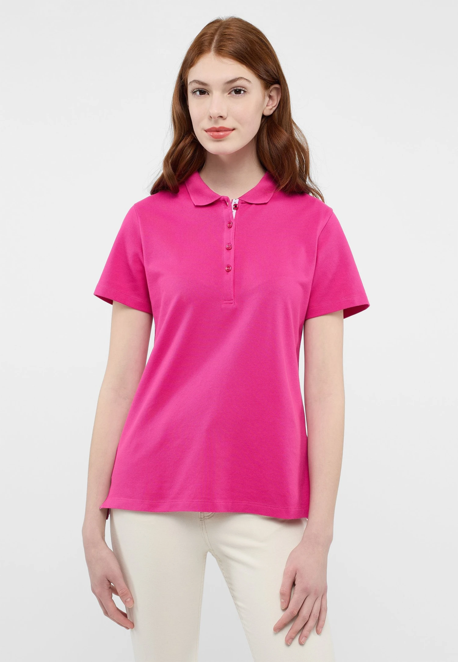 Eterna Regular Fit - Poloshirt - Pink 3 Eterna Regular Fit - Poloshirt - Pink