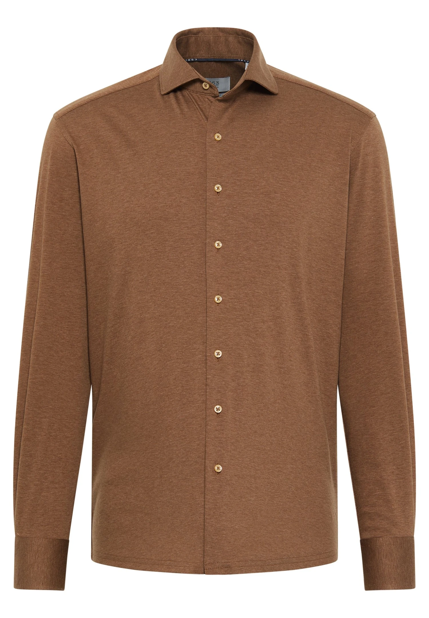 Eterna Langarm Comfort Fit - Overhemd - Hazelnut 6 Eterna Langarm Comfort Fit - Overhemd - Hazelnut - Afbeelding 4