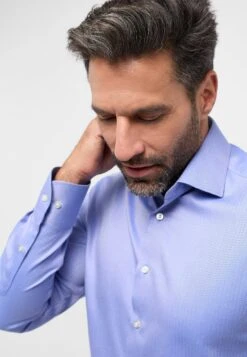Eterna Never Iron Modern Fit - Zakelijk Overhemd - Royal Blau -Eterna fd7ae79d3f574c11adf00d77b06bc82c