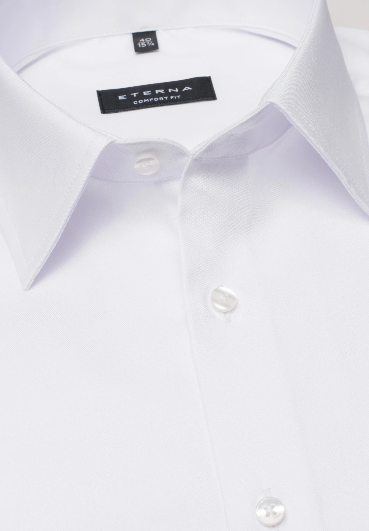 Eterna Comfort Fit - Zakelijk Overhemd - White 7 Eterna Comfort Fit - Zakelijk Overhemd - White - Afbeelding 5