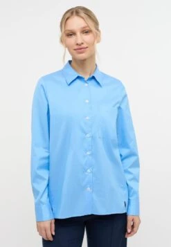 Eterna Classic Fit - Overhemdblouse - Blau