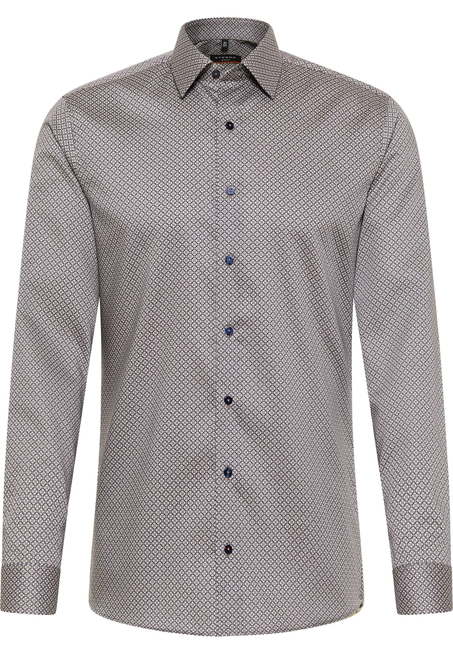 Eterna Overhemd - Beige 6 Eterna Overhemd - Beige - Afbeelding 4