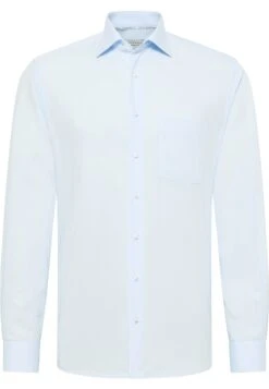 Eterna Popeline Modern Fit - Zakelijk Overhemd - Hellblau -Eterna ff54c378a12b4df1aa909f457f7012f5