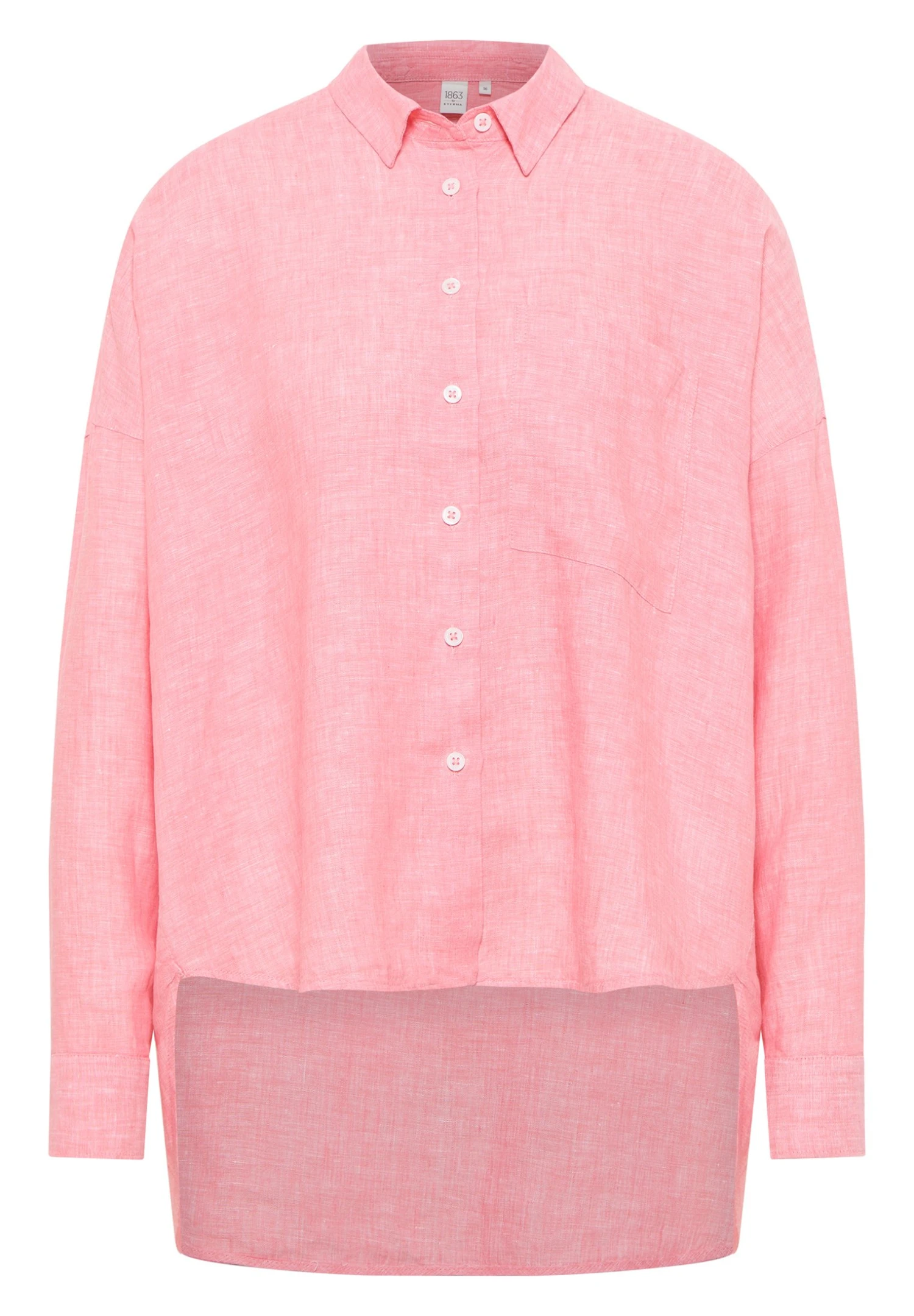 Eterna Overhemdblouse - Apricot 6 Eterna Overhemdblouse - Apricot - Afbeelding 4